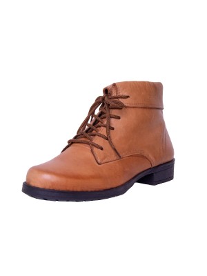 BOTA  COURO CARAMELO